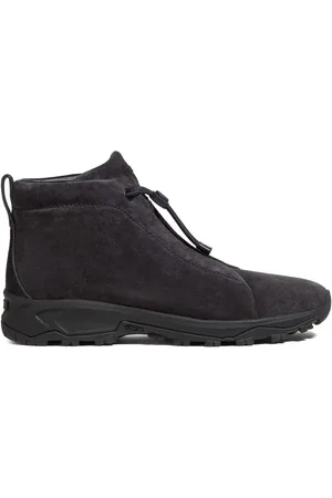 Ermenegildo Zegna Bottines Triple Stitch Vetta en daim
