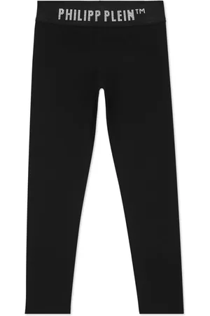 Philipp Plein Legging à logo clouté