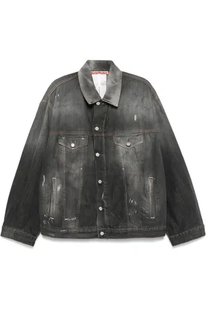 Acne Studios Veste à détails effet usé