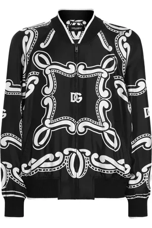 Dolce & Gabbana Veste bomber à imprimé bandana