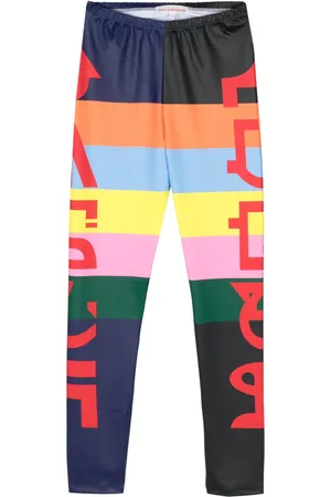 WALTER VAN BEIRENDONCK Legging Cosmic Dancer à imprimé graphique