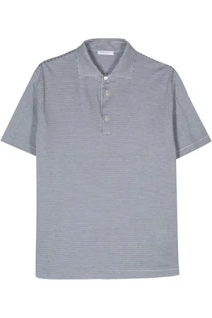 Boglioli Polo en coton à rayures