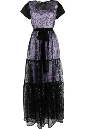 Baruni Robe en tulle Halle à sequins