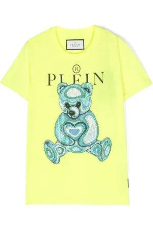 Philipp Plein T-shirt en coton à motif ourson