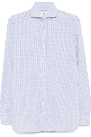 LUIGI BORRELLI NAPOLI Chemise à carreaux