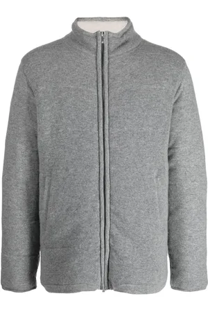 N.PEAL Veste matelassée zippée en cachemire