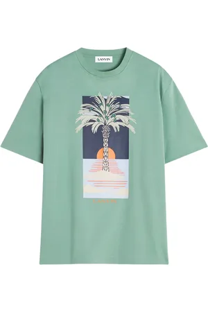 Lanvin T-shirt à imprimé graphique