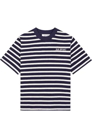 Sporty & Rich T-shirt à rayures SR Sport
