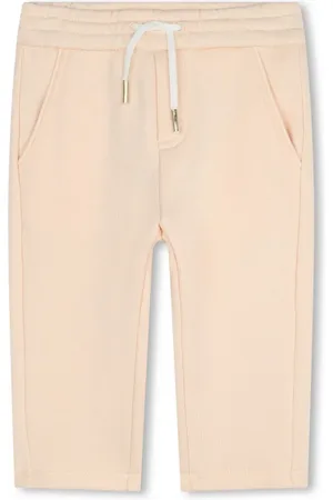Chloé Legging en coton biologique à logo brodé