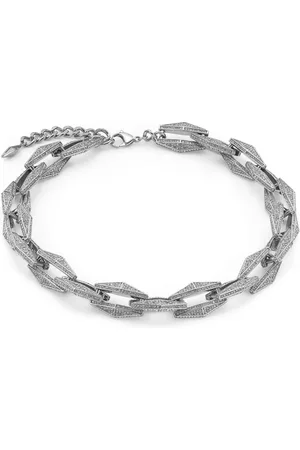 Jimmy Choo Collier en chaîne serti de cristaux