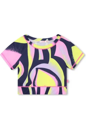 Billieblush T-shirt à imprimé abstrait