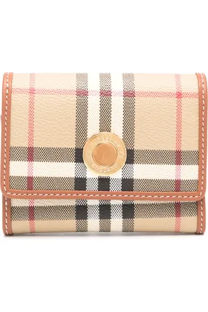 Burberry Petit portefeuille à carreaux