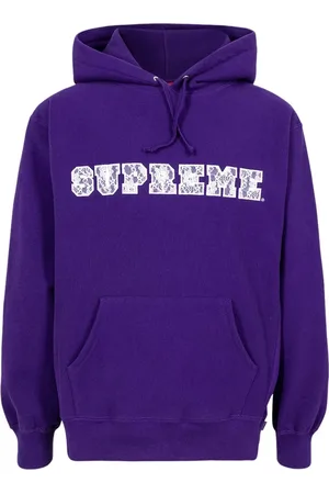 Supreme Hoodie à logo en dentelle