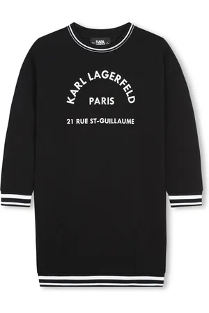 Karl Lagerfeld Robe à logo imprimé