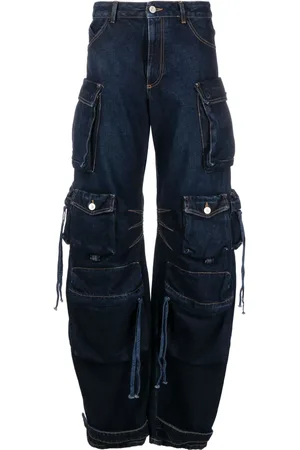 The Attico Jean ample Fern à poches cargo