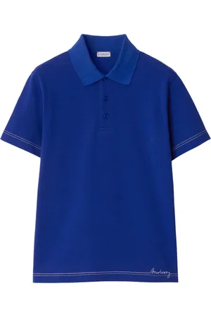 Burberry Polo à logo brodé