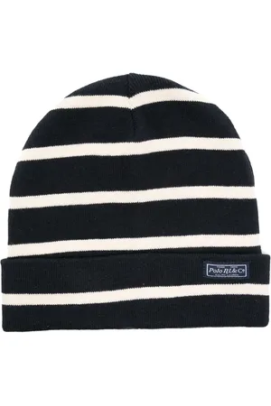Ralph Lauren Bonnet rayé à patch logo