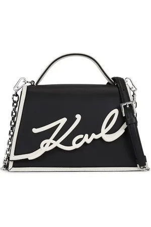 Karl Lagerfeld Sac à main Signature en cuir