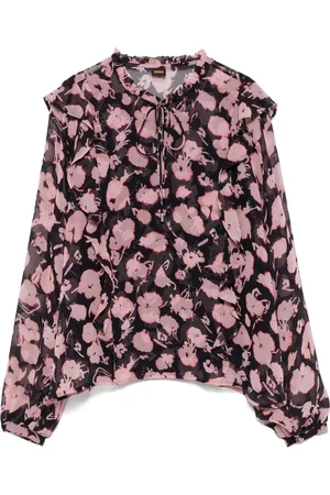 HUGO BOSS Blouse à fleurs imprimées