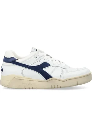 Diadora Baskets en cuir à empiècements