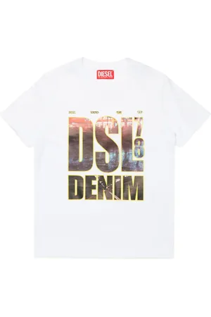 Diesel T-shirt à imprimé DSL78 Denim
