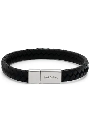 Paul Smith Bracelet en cuir tressé