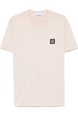 Stone Island T-shirt à motif Compass