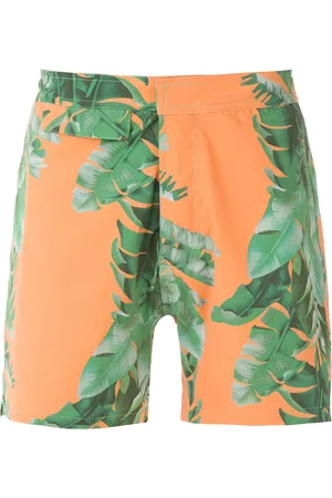 AMIR SLAMA Short de bain imprimé