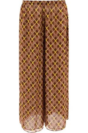 BODE Pantalon à imprimé géométrique