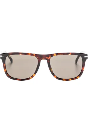 HUGO BOSS Lunettes de soleil à effet écailles de tortue