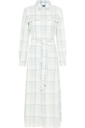 Ralph Lauren Robe longue à carreaux