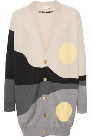 Etro Cardigan à motif en jacquard