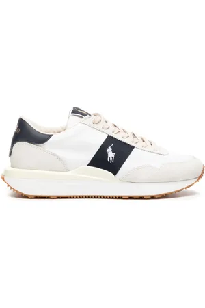 Ralph Lauren Baskets Train 89 en cuir