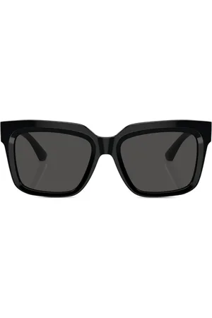 Burberry Lunettes de soleil carrées à plaque logo