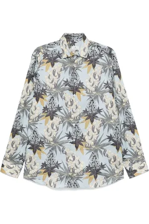 Etro Chemise à imprimé feuillage