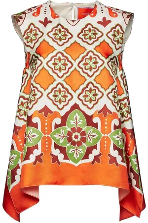La DoubleJ Blouse San Carlo imprimé à design asymétrique