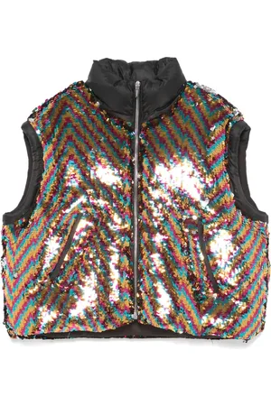 Khrisjoy Gilet à paillettes