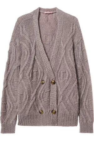 Twin-Set Cardigan à boutonnière croisée