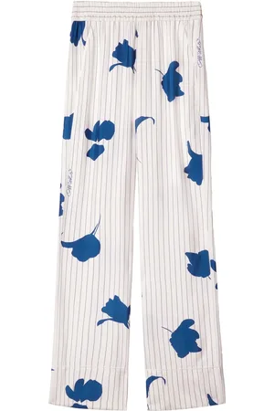 OFF-WHITE Pantalon à fleurs