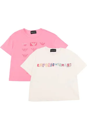 Emporio Armani Lot de deux t-shirts à logo imprimé