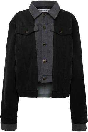 J.W.Anderson Veste en jean à logo appliqué