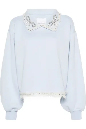 LOULOU Sweat à col oversize