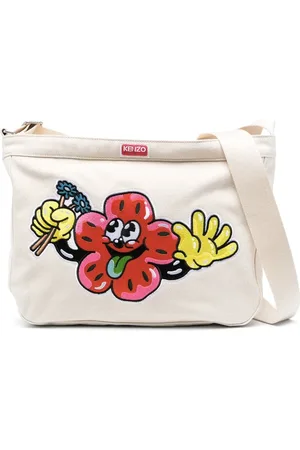 Kenzo Sac porté épaule à patch logo