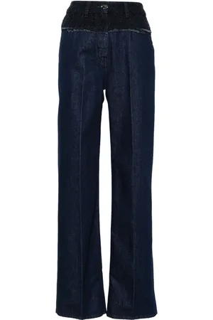 Givenchy Jean à empiècements en tweed