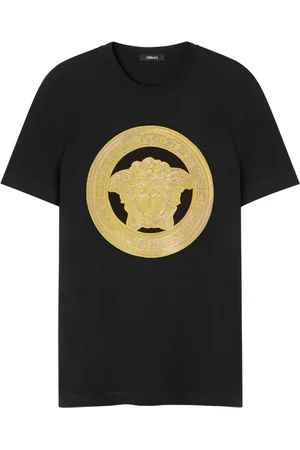 VERSACE T-shirt à motif Medusa brodé