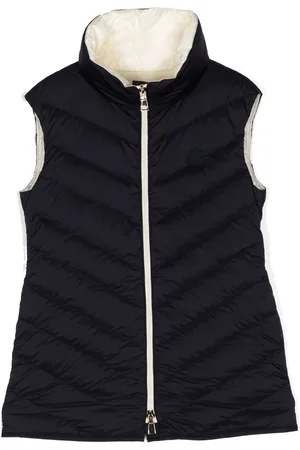 Moncler Gilet matelassé à fermeture zippée