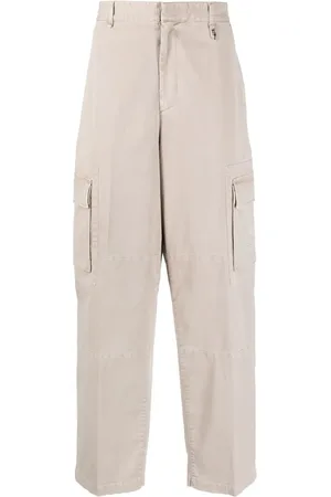 Fendi Pantalon ample à patch logo