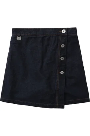 Chocoolate Short en jean à design portefeuille