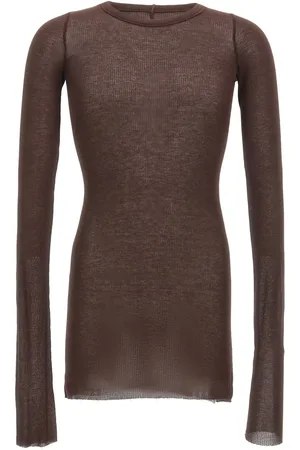 Rick Owens T-shirt nervuré