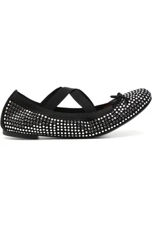 Aquazzura Ballerines à détail de strass